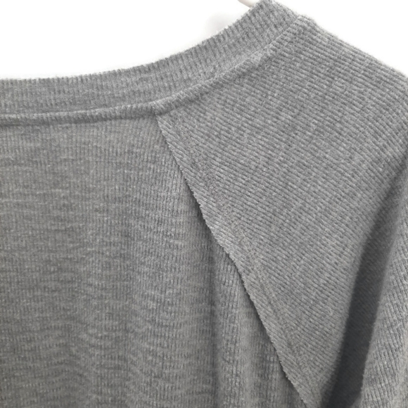 Wildfox Haley Gray Brushed Sweatshirt Large - Picture 4 of 7